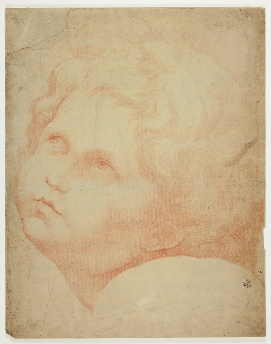 Child's Head, Looking Upward by Raphael Sanzio
Bartolomé Estéban Murillo, drawing, 1600-1699