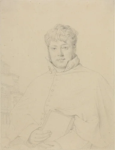 Auguste-Jean-Marie Guénepin by Jean-Auguste-Dominique Ingres, drawing, 1809