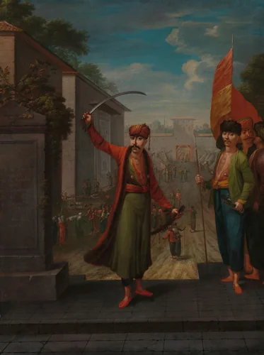 Patrona Halil by Jean Baptiste Vanmour, painting, 1730-1737