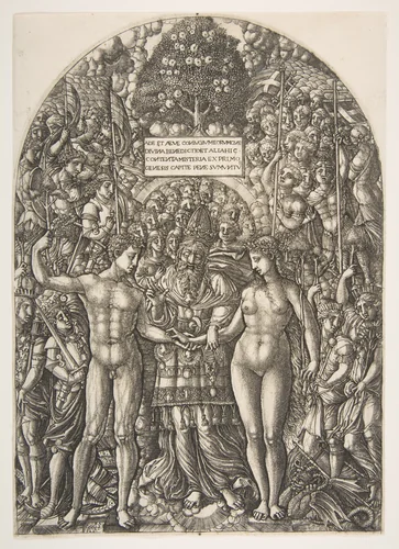 The Marriage of Adam and Eve, from The Apocalypse by Jean Duvet, print, 1535-1560