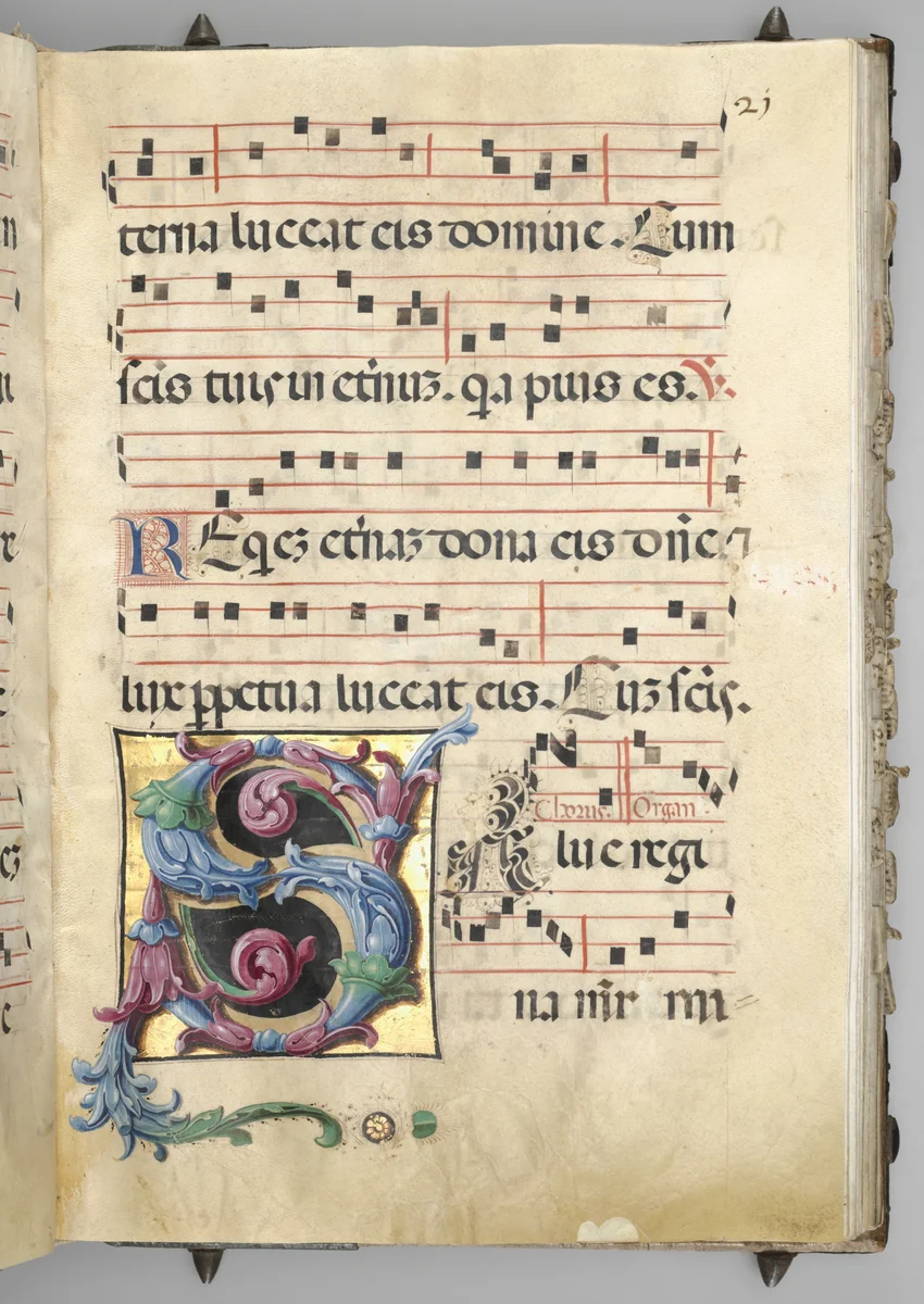 Gradual by Girolamo dai Libri, manuscript, 1515-1525