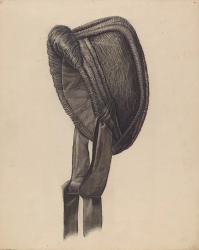 Crepe Bonnet by Francis Law Durand, index of american design, 1938