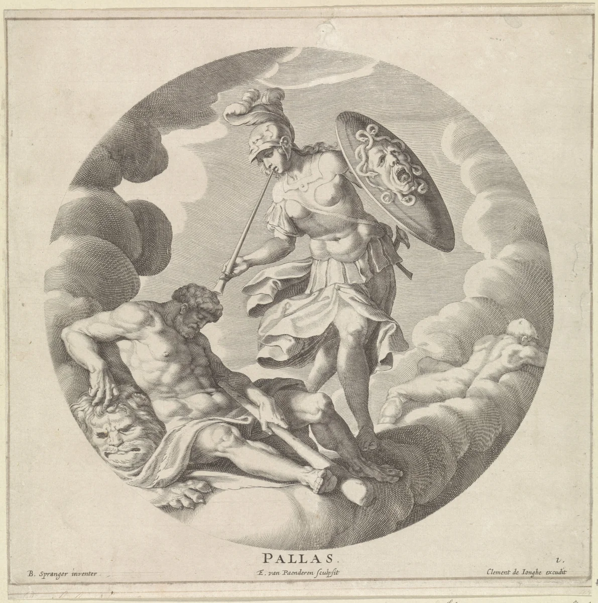 Minerva by Unknown, print, 1590-1637