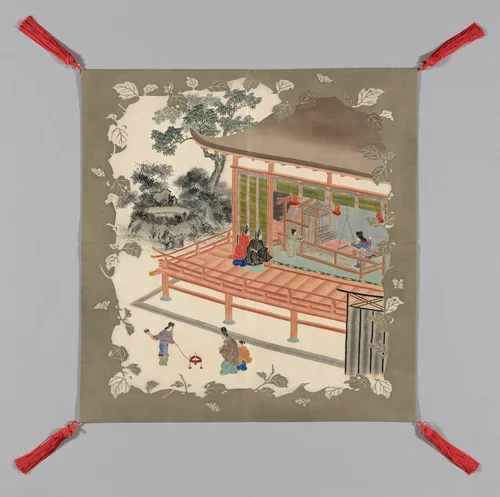 Fukusa (Gift Cover) by Japan, textile, 1875-1900