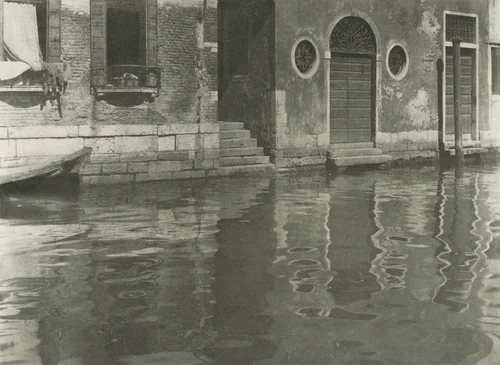 Reflections—Venice by Alfred Stieglitz, photograph, 1894