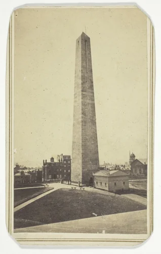 Bunker Hill Monument by Miller & Brown, photograph, 1842-1902