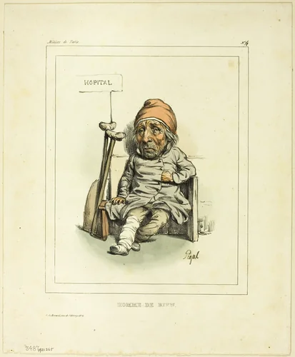 Good Man by Edmé Jean Pigal, print, 1818-1872