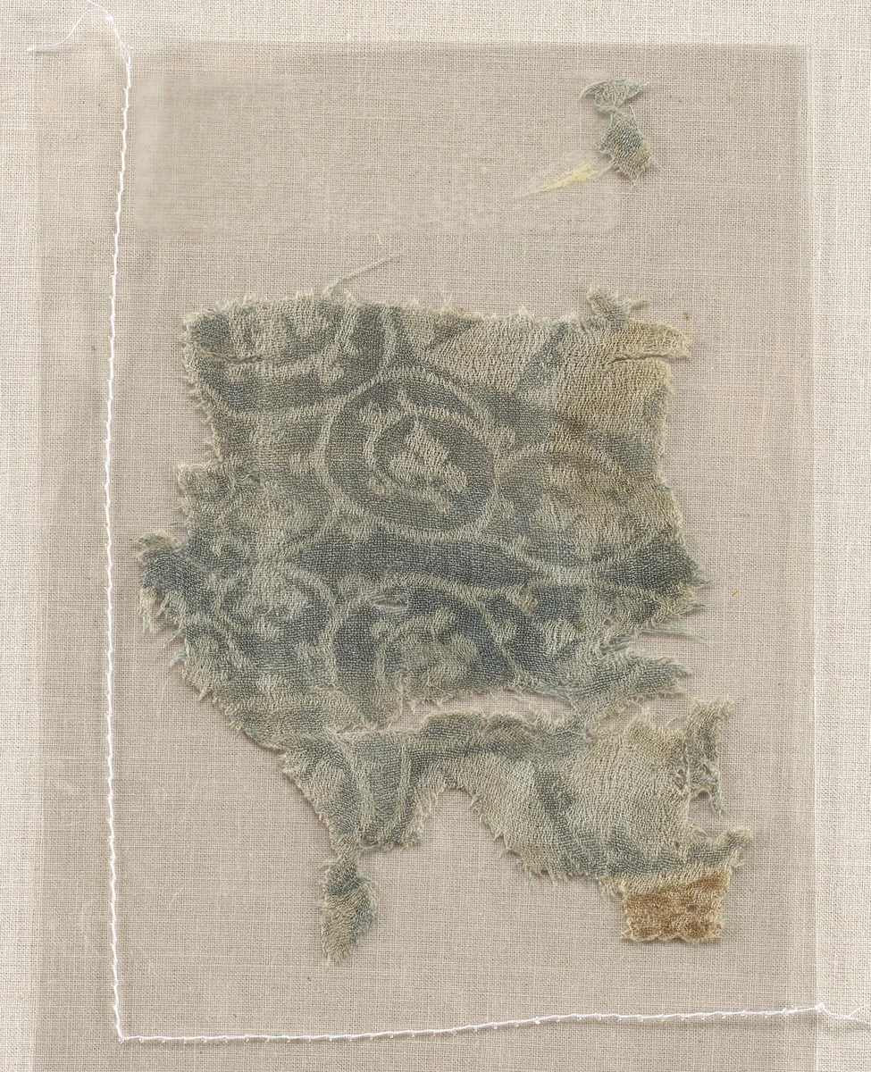 Fragment with Octagons and Four-Pointed Stars by Unknown, textile, 1100-1949