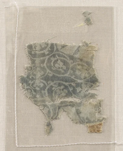 Fragment with Octagons and Four-Pointed Stars by Unknown, textile, 1100-1949
