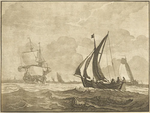 Seascape by Regina Schönecker
Wigerus Vitringa, print, 1782-1785
