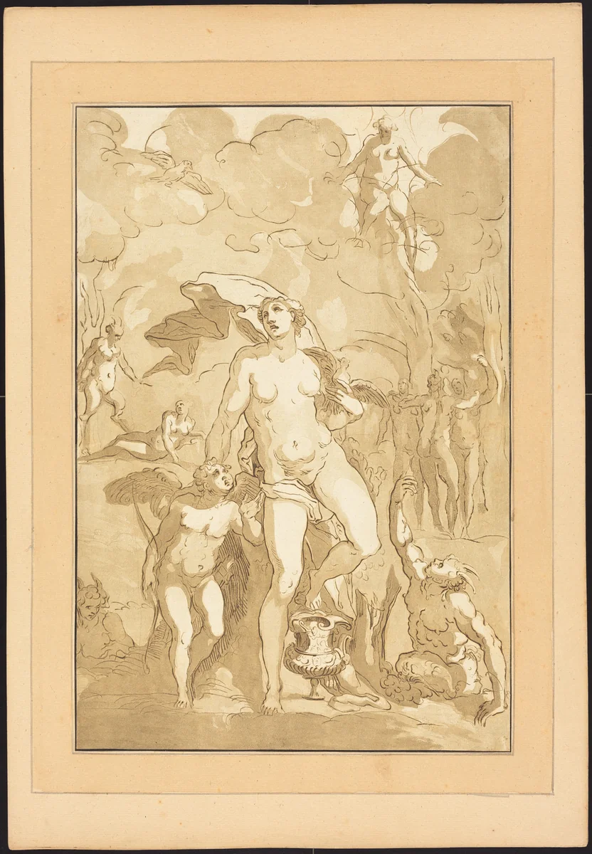 Venus by Johann Gottlieb Prestel, portfolio, 1781