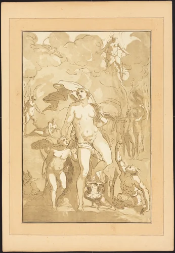 Venus by Johann Gottlieb Prestel, portfolio, 1781