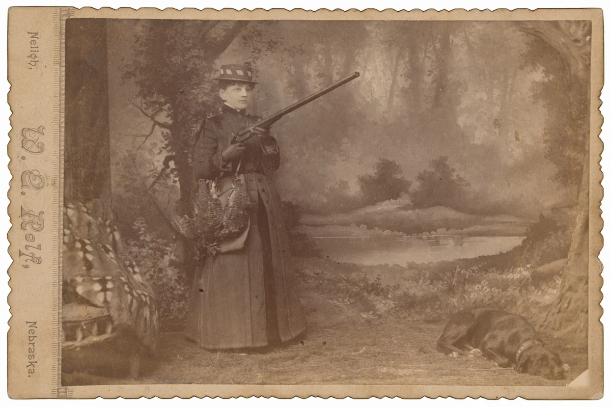 Portrait of a Woman by William E. Relf, photograph, 1890-1900