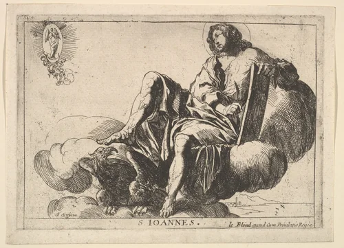 St. John by Pierre Brebiette, print, 1615-1642