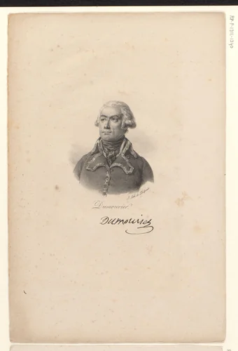 Portret van Charles-François Dumouriez by anonymous, print, 1818-1842
