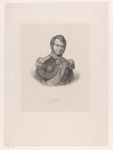 Portret van Julius Constantijn Rijk by anonymous, print, 1847-1853
