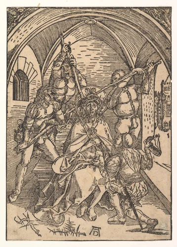 Christ Crowned with Thorns by Albrecht Dürer, print, 1500