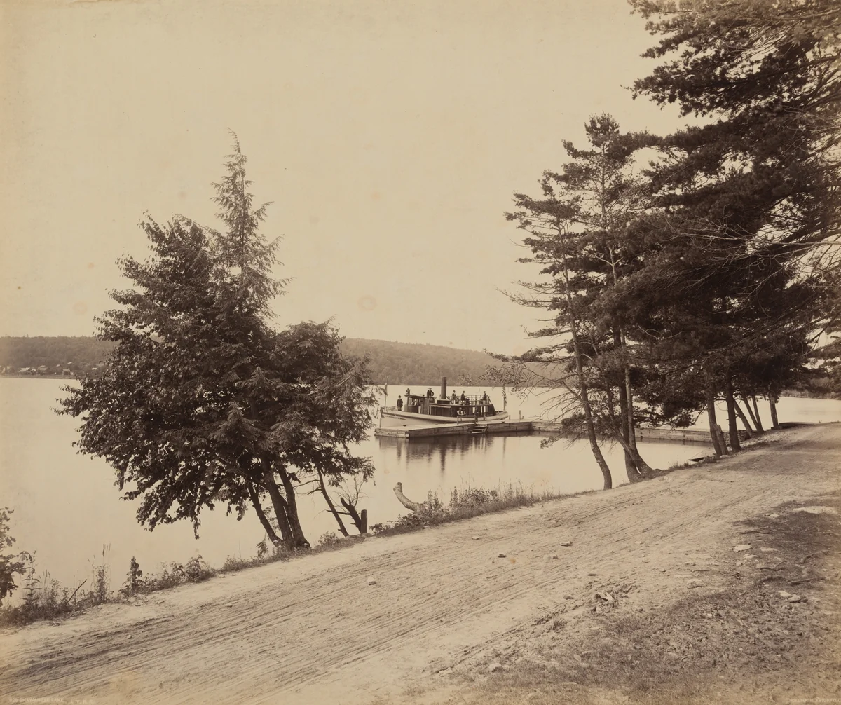 Shawanese Lake by William H. Rau, photograph, 1890-1900
