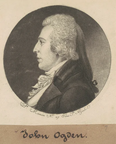 David A. Ogden by Charles B. J. Févret de Saint-Mémin, print, 1798