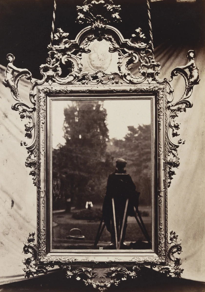 Venetian Mirror, c. 1700, from the Collection of John Webb by Charles Thurston Thompson, photograph, 1853