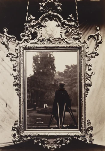 Venetian Mirror, c. 1700, from the Collection of John Webb by Charles Thurston Thompson, photograph, 1853
