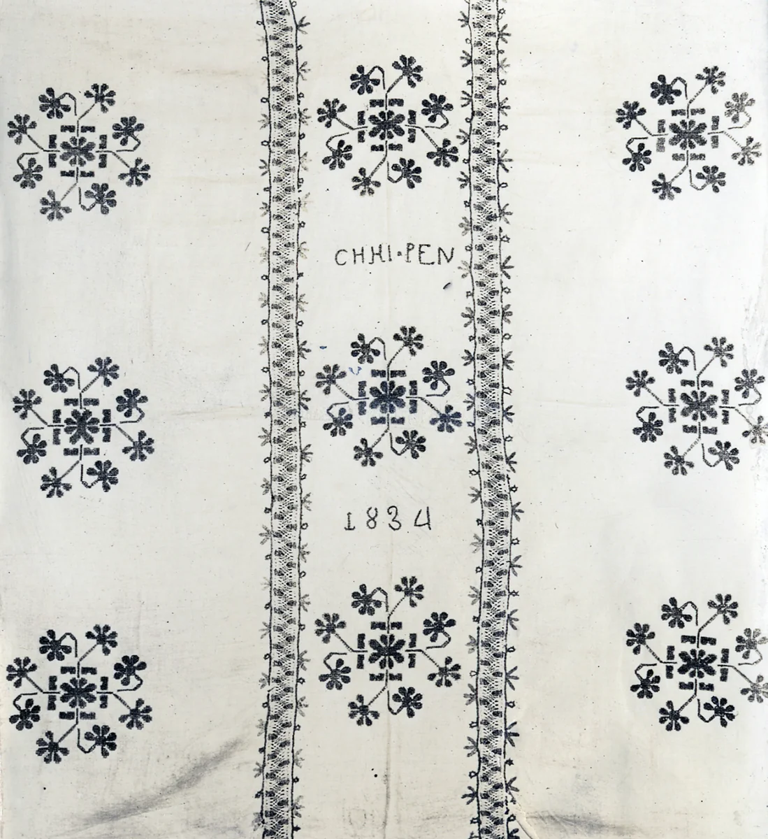 Cover by Hungary, textile, 1834