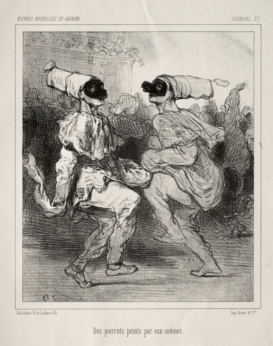 Carnaval by Paul Gavarni, print, 1824-1847