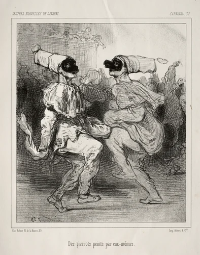 Carnaval by Paul Gavarni, print, 1824-1847
