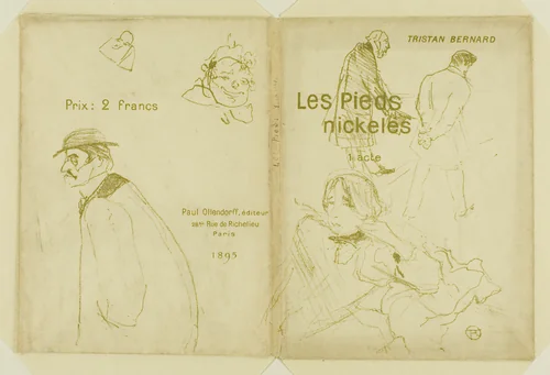 Les Pieds nickelés by Henri de Toulouse-Lautrec, print, 1895