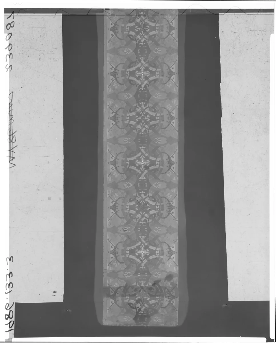 Stencil from Trading Room of the Chicago Stock Exchange, Chicago by Adler and Sullivan, artwork, 1893-1894