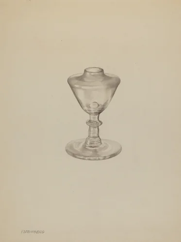 Lamp by Isidore Steinberg, index of american design, 1938