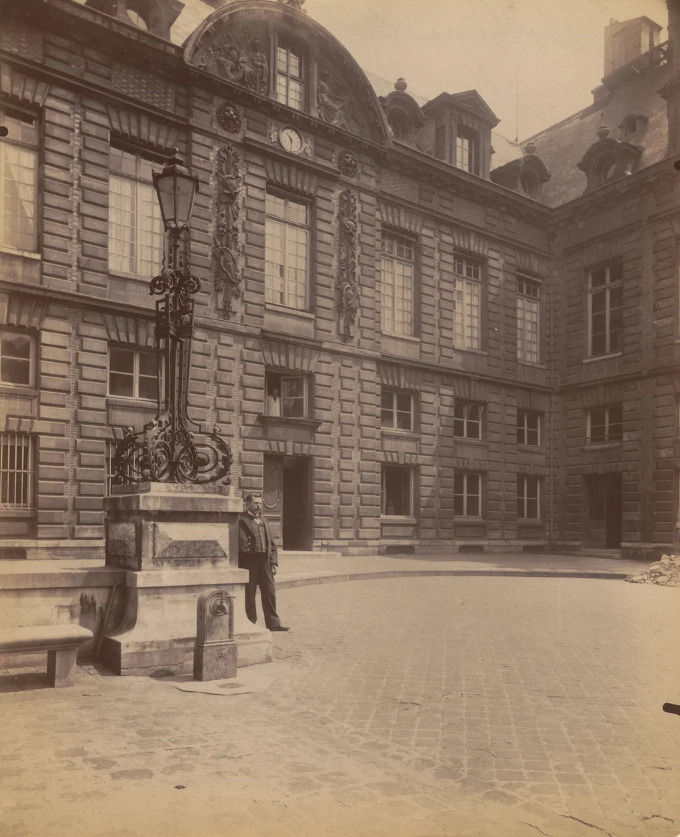 Bibliothèque nationale by Eugène Atget, photograph, 1902
