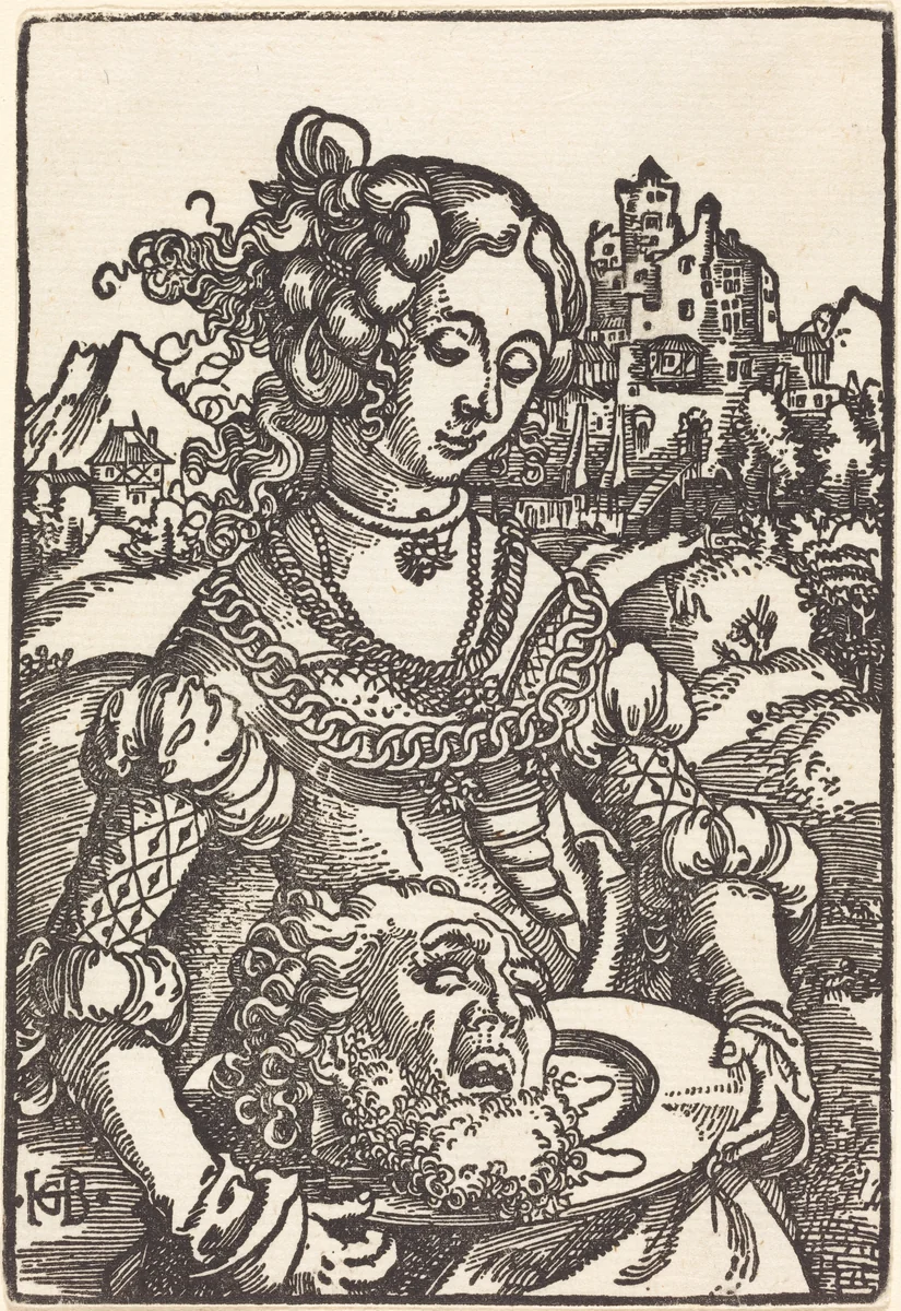Salome by Hans Baldung Grien, print, 1511-1512