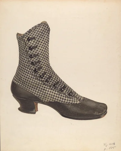 Woman's Shoe by Daniel Marshack, index of american design, 1939