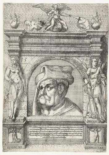 Klaas Nar by Unknown, print, 1574
