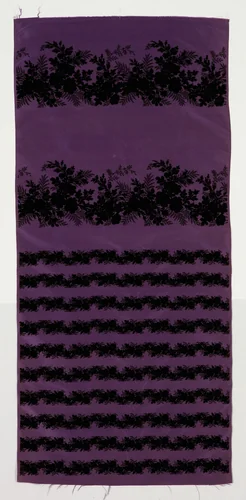Panel by France, textile, 1850-1870