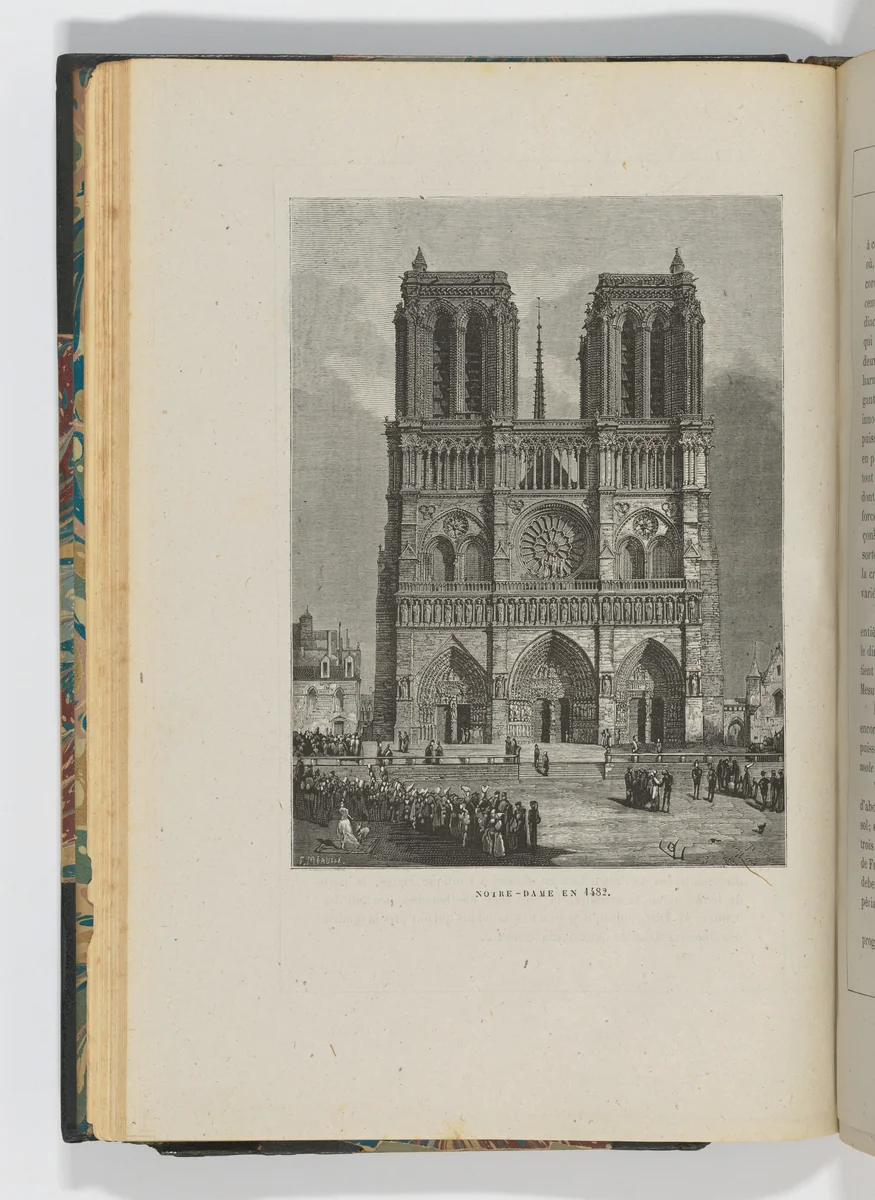 Nôtre Dame de Paris by Victor Hugo, book, 1877