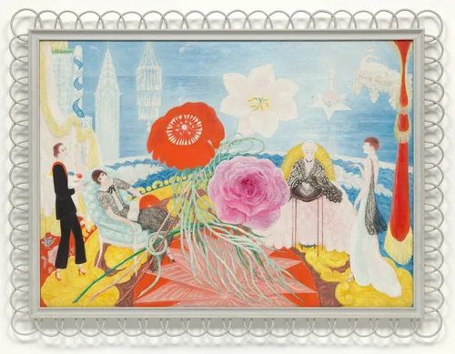 Family Portrait, II by Florine Stettheimer, painting, 1933