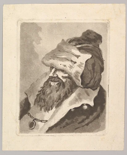 Fragments choisis dans les Peintures et les Tableaux les plus interessants des Palais et des Eglises d'Italie by Jean Claude Richard, print, 1740-1791