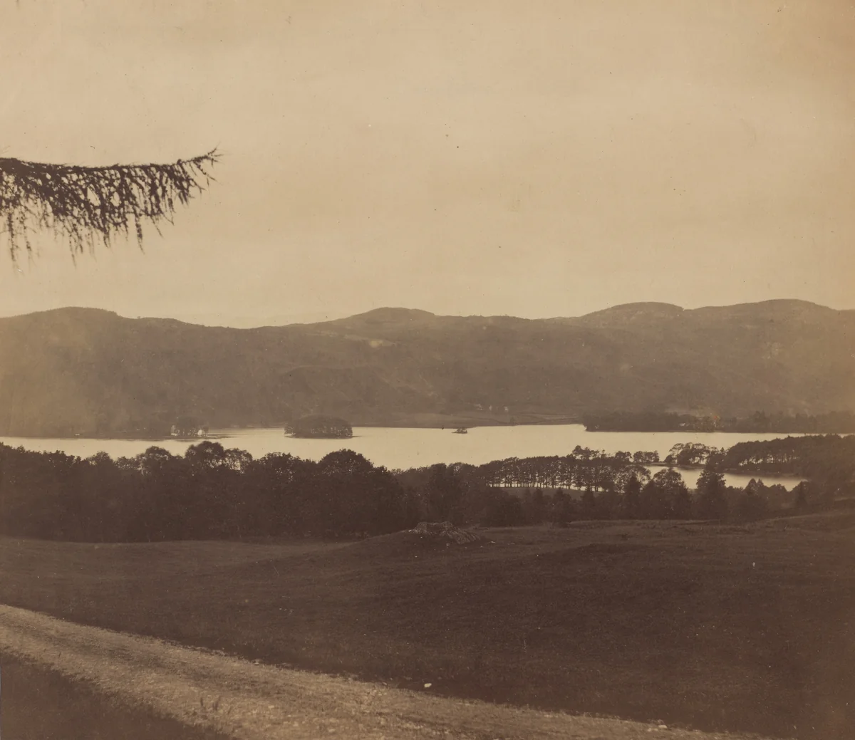 Windermere by Roger Fenton, photograph, 1850-1860