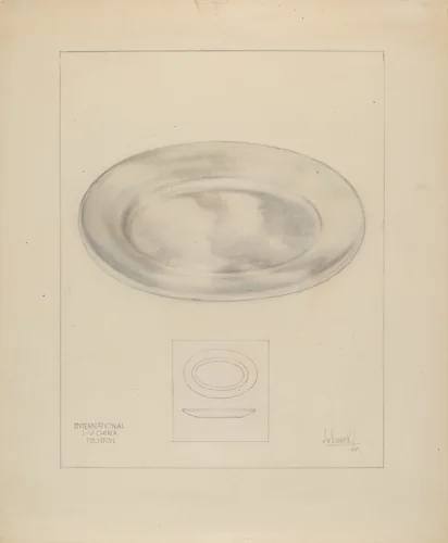 Server Dish by Joseph Sudek, index of american design, 1936