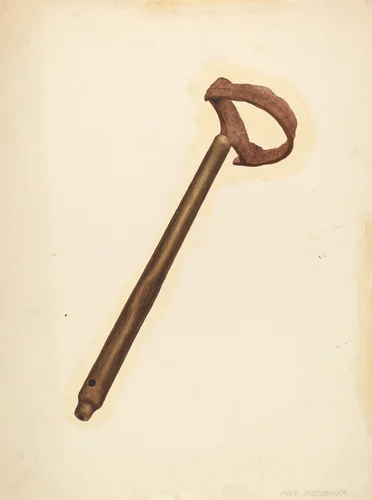 Branding Iron by Fred Hassebrock, index of american design, 1939