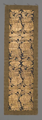 Probably a Temple Hanging (Altered) by Japan, textile, 1801-1833