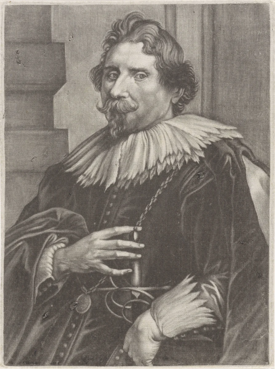 Portret van Deodat van der Mont by anonymous, print, 1650-1800