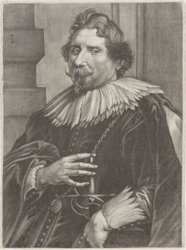 Portret van Deodat van der Mont by anonymous, print, 1650-1800