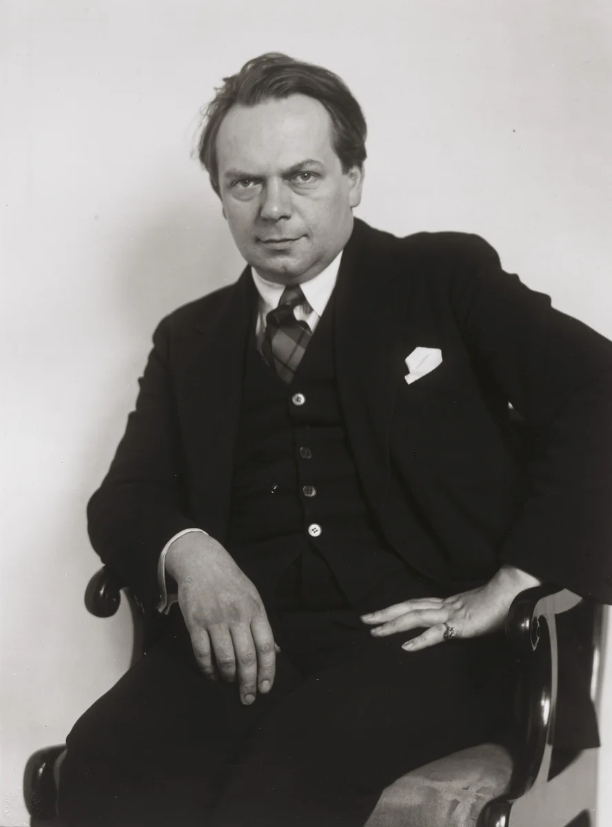 Theater Manager [Gustav Hartung] by August Sander, photograph, 1925