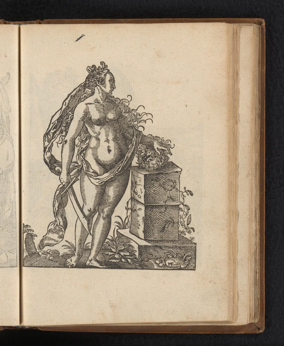 Judith met het hoofd van Holofernes by Unknown, print, 1578