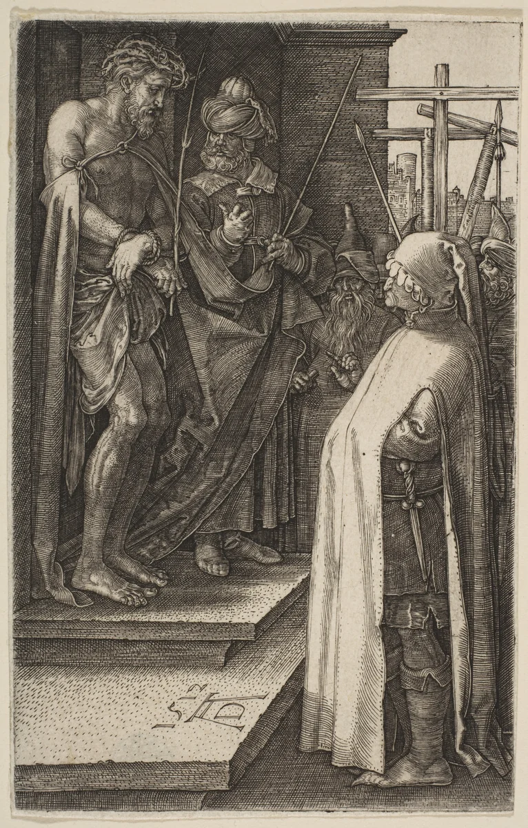 Ecce Homo, from "The Passion" by Albrecht Dürer, print, 1512
