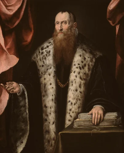 Portrait of a Gentleman by Pietro de Marescalchi, painting, 1540-1550
