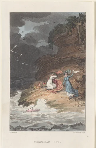 Cornelian Bay by Thomas Rowlandson, print, 1813
